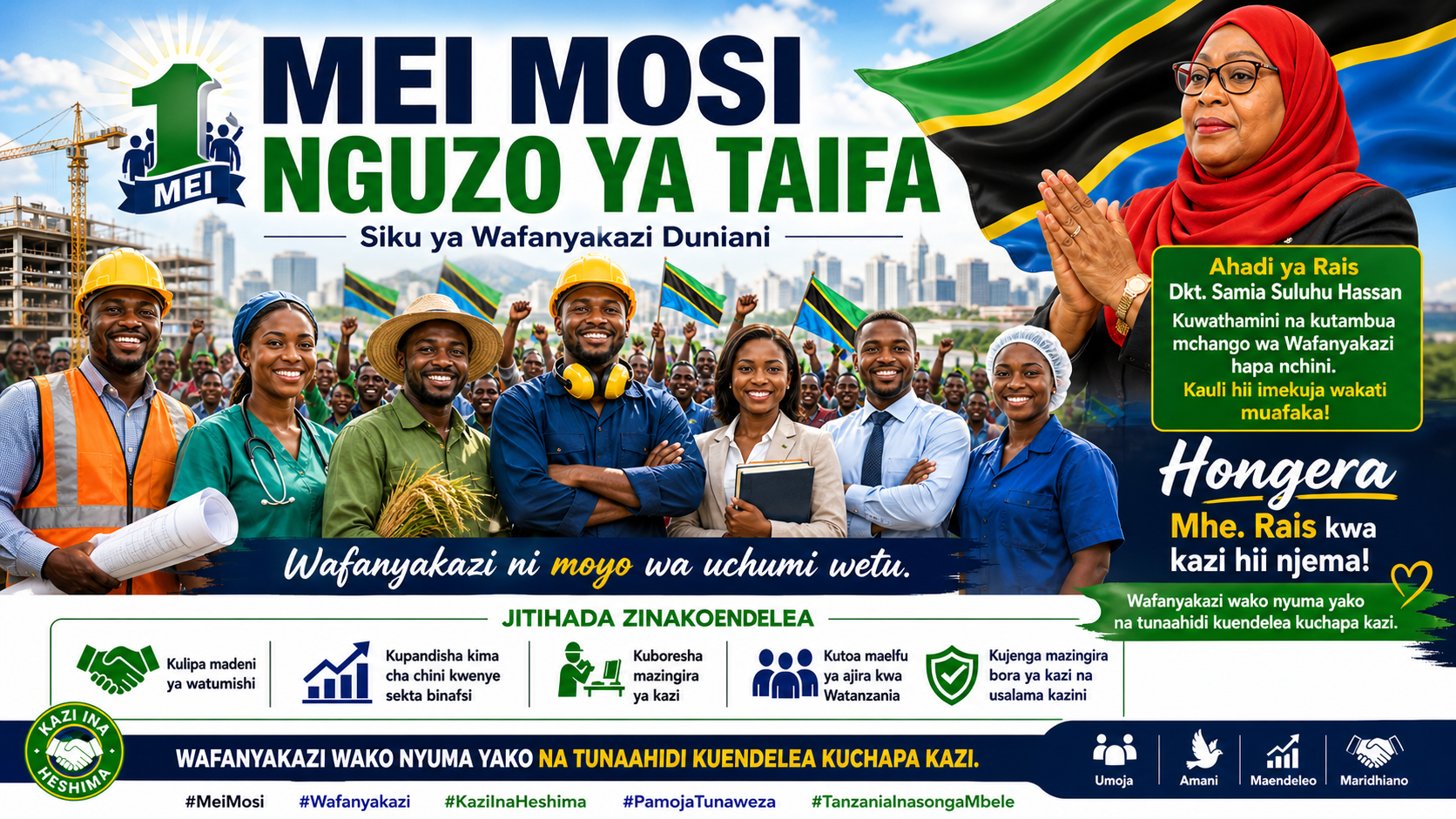 Mei Mosi 2026 yafana Njombe