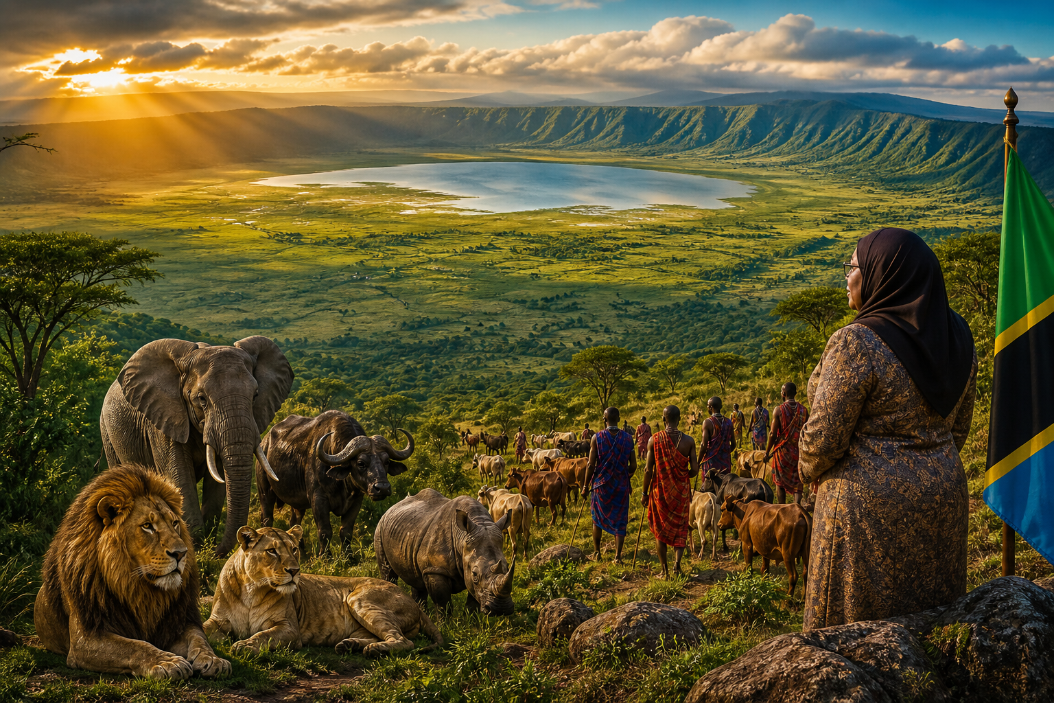 Tanzania’s Samia: Ngorongoro must be protected